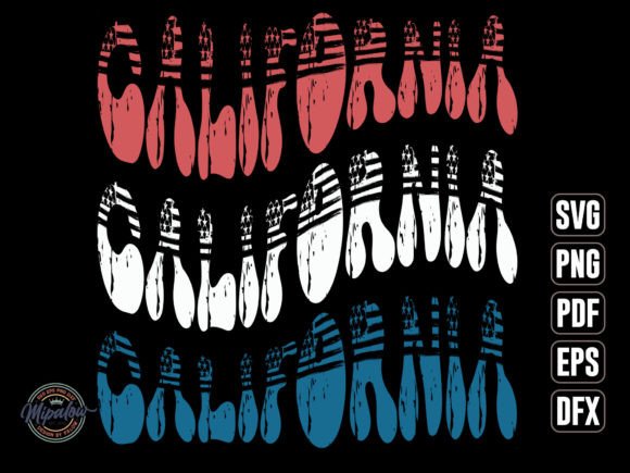 California State Vintage SVG Sublimation