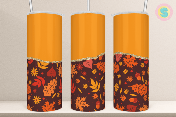 Fall Add Your Own Text Name Tumbler Wrap
