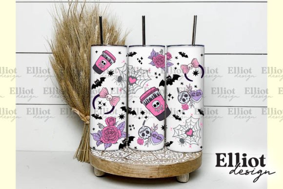Goth Girl Tumbler Wrap