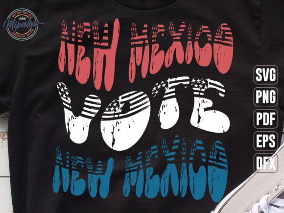 New Mexico Vote State Vintage SVG Sublim