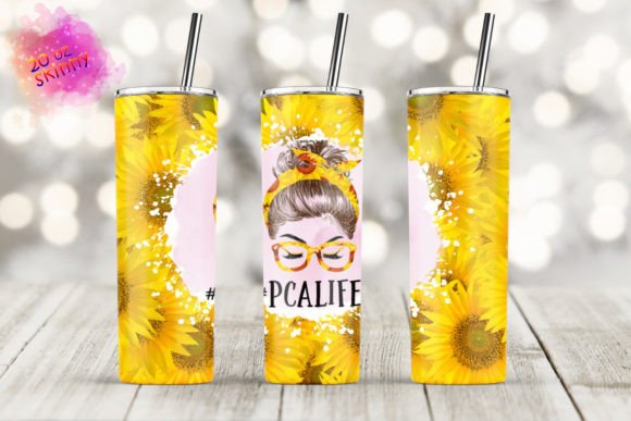 PCALIFE 20oz Skinny Tumbler