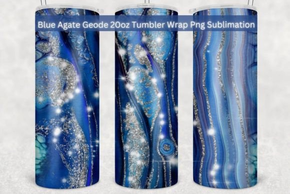 Royal Blue Tumbler 20oz Tapered