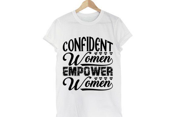 Strong Woman SVG Design: Confident Women