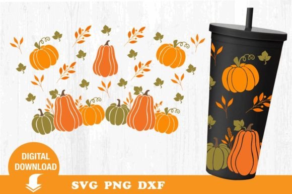 Tumbler Design. Pumpkin. Thanksgiving